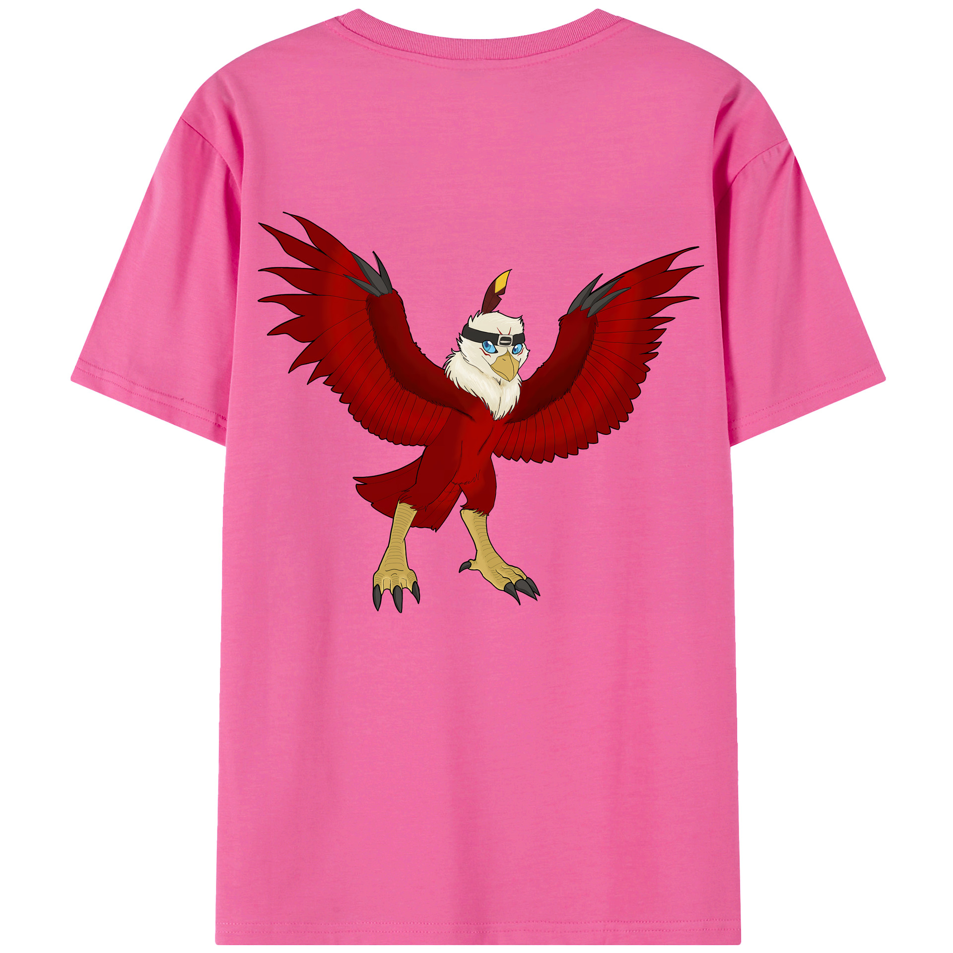 （画像用） Digimon デジタルモンスター/デジモン レディース半袖Tシャツ(バックプリント)